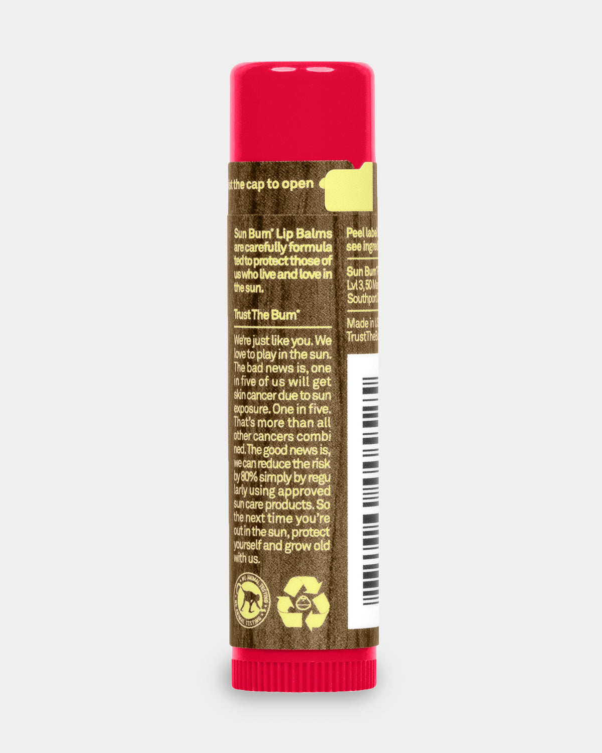 Sun Bum SPF15+ Watermelon Lip Balm Sunscreen