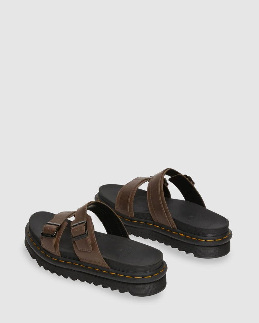 WOMENS DR MARTENS MYLES SLIDE SANDALS