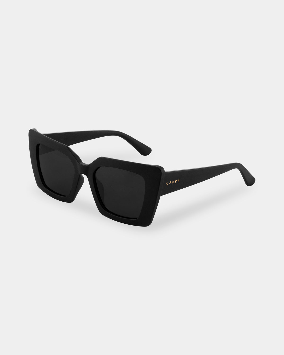 Finley Matte Black Grey Sunglasses