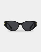 Rhode Gloss Black Sunglasses
