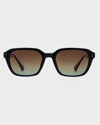 Womens Del Ray Gloss Black Brown Ploarized Sunglasses