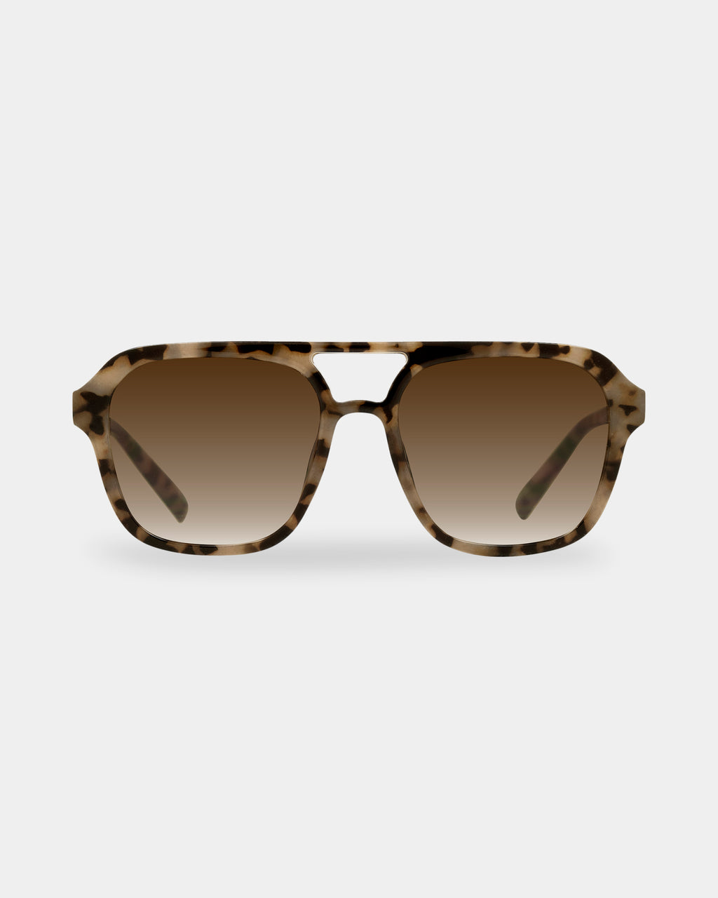 Londyn Gloss Milky Tort Brown Sunglasses