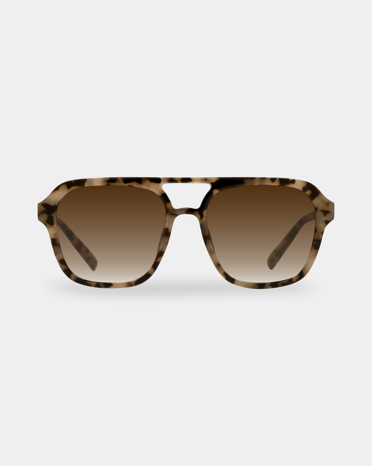 Londyn Gloss Milky Tort Brown Sunglasses