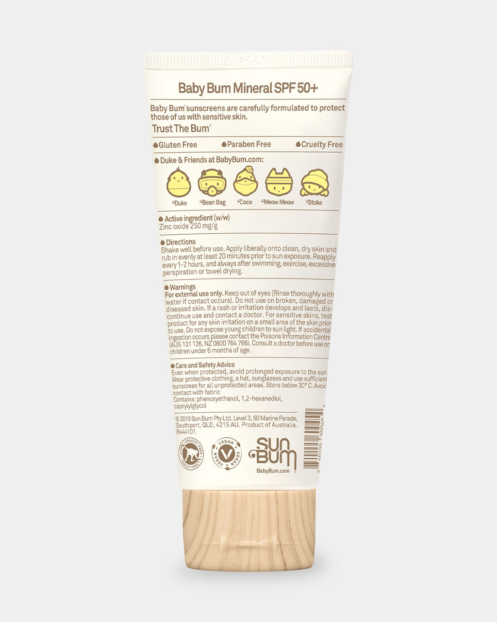 Baby Bum SPF 50 Mineral Sun Lotion Sunscreen