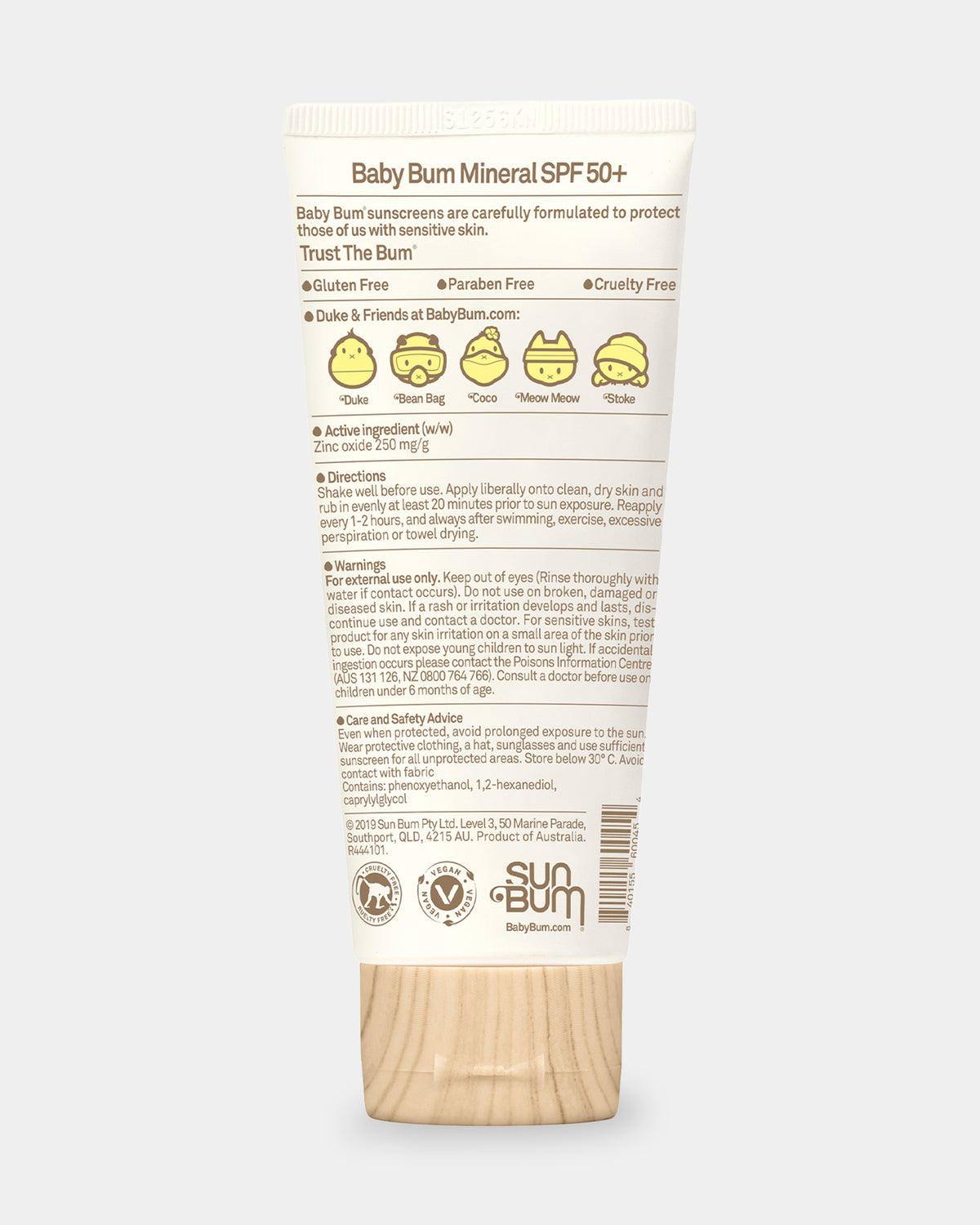 Baby Bum SPF 50 Mineral Sun Lotion Sunscreen
