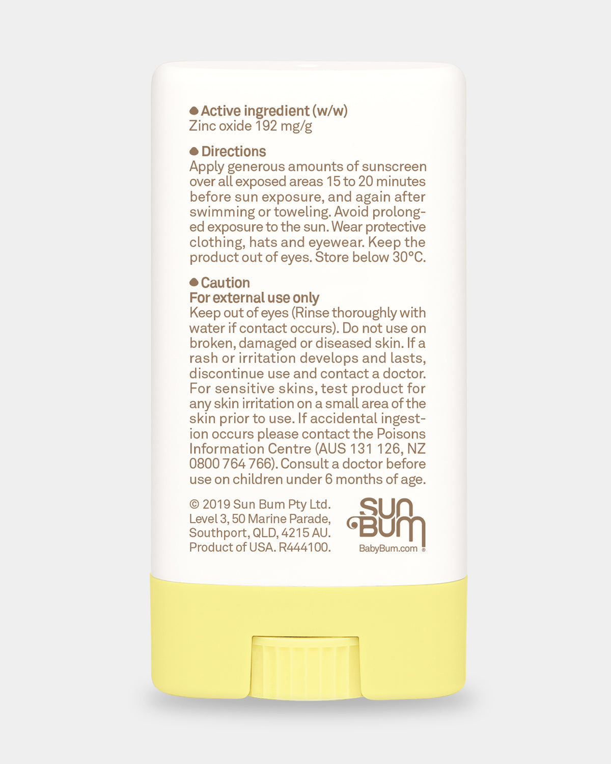 Baby Bum Mineral SPF 50+ Face Stick Sunscreen