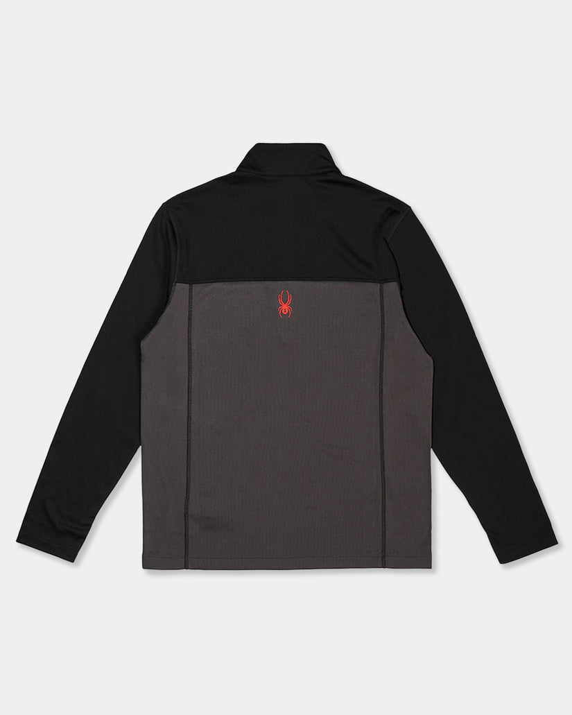 Mens Charger Half Zip Base Layer Long Sleeve T-Shirt