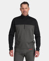 Mens Charger Half Zip Base Layer Long Sleeve T-Shirt