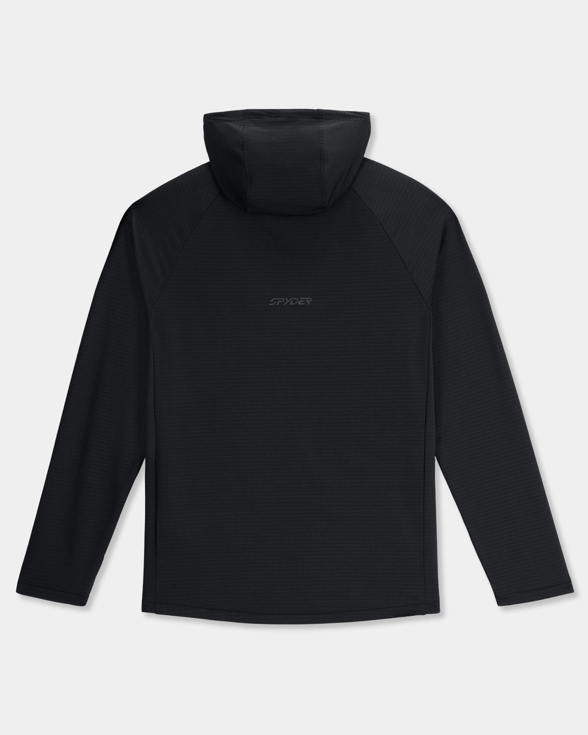 Mens Gridweb Zip Up Hooded Jacket