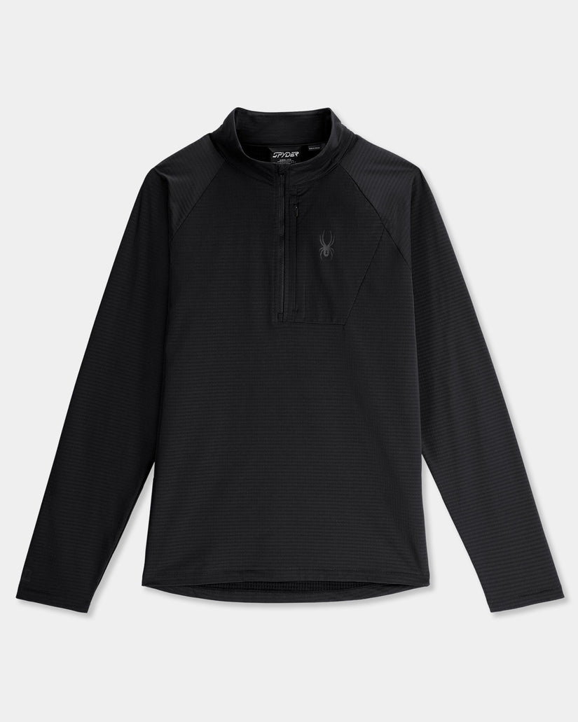 Mens Gridweb Half Zip Fleece Jumper
