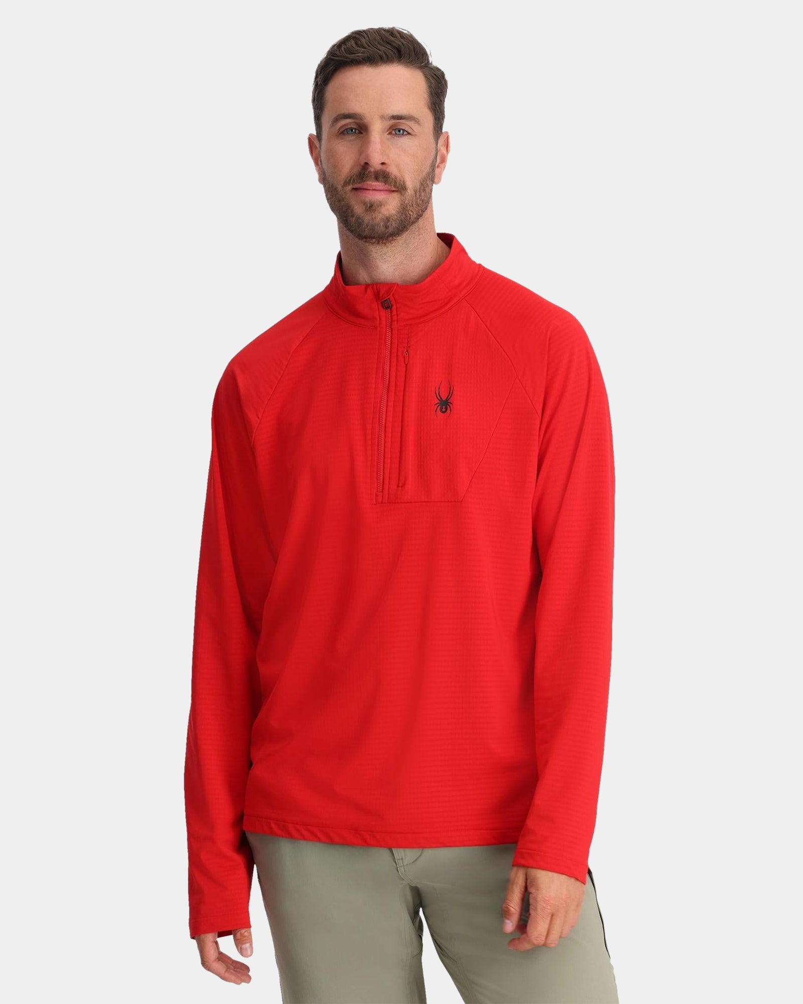 Mens Gridweb Half Zip Fleece Jumper Mens Gridweb Half Zip Fleece Jumper
