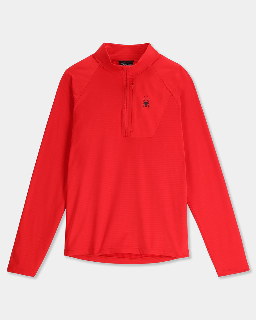 Mens Gridweb Half Zip Fleece Jumper