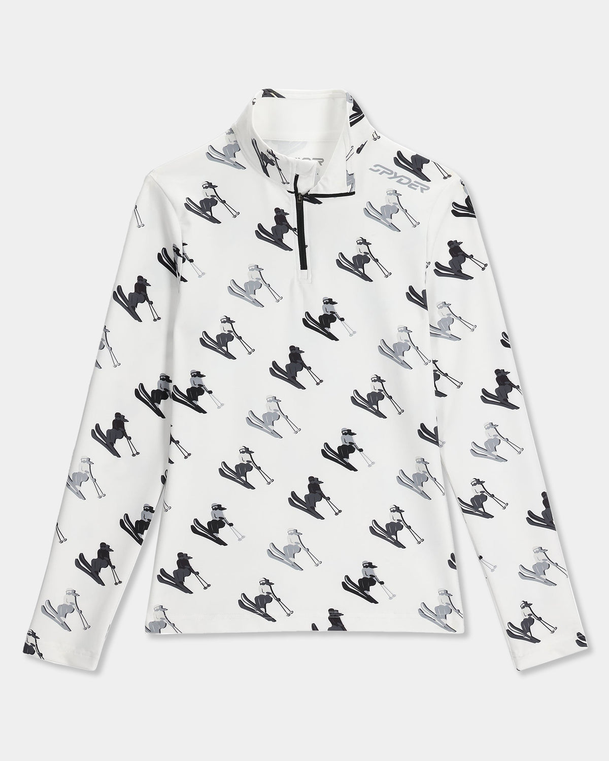 Womens Vivid Half Zip Jumper
