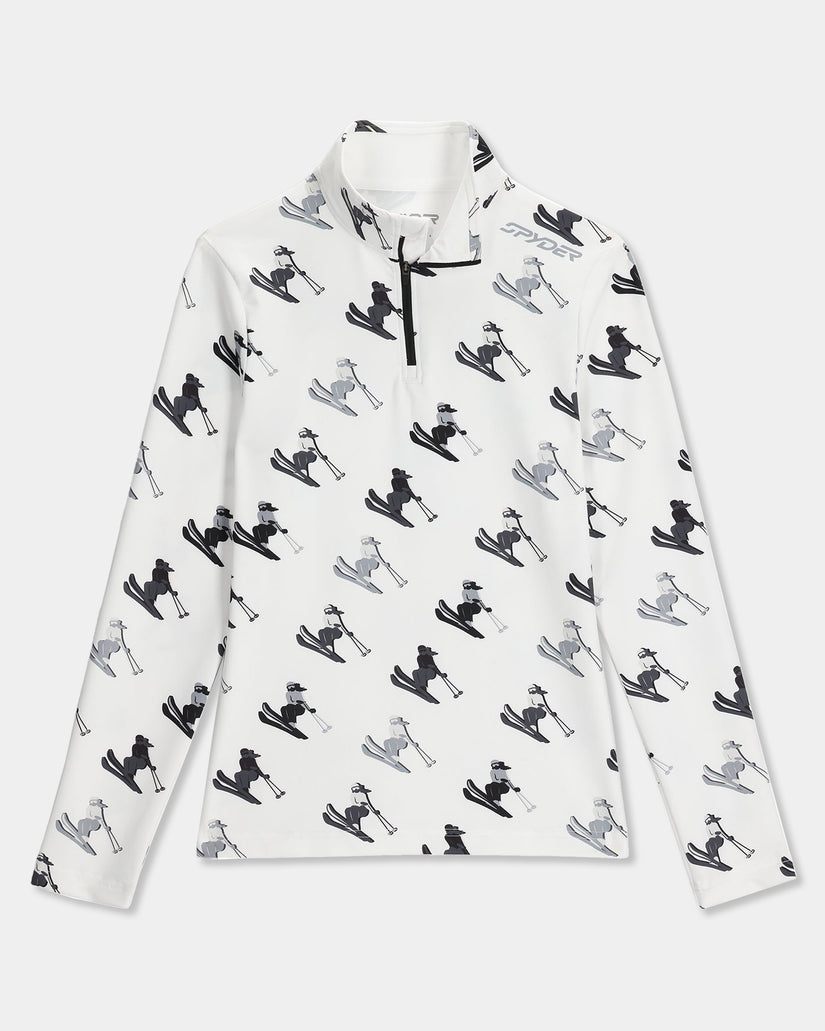 Womens Vivid Half Zip Jumper