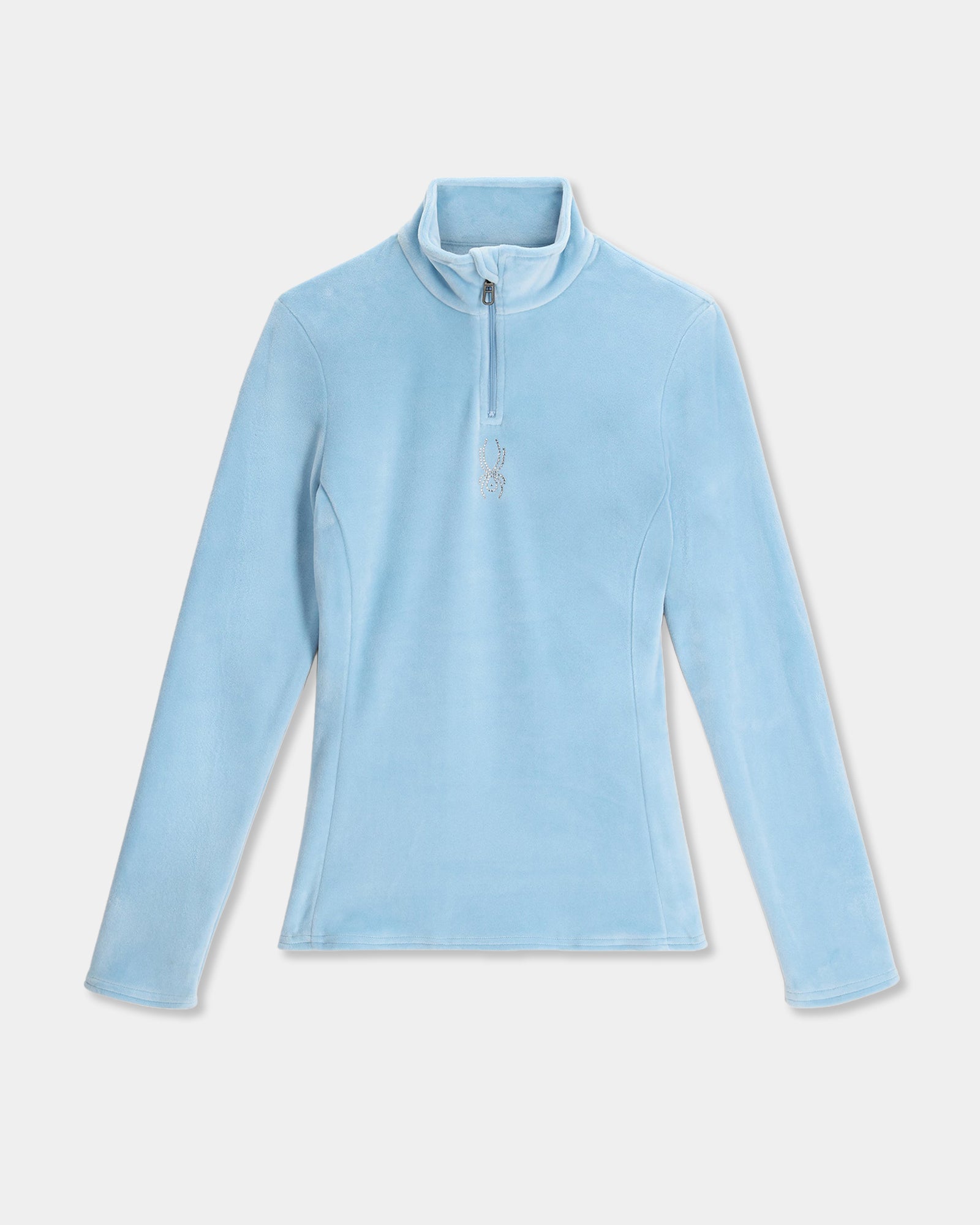 Womens Shimmer Bug Half Zip Fleece Jumper