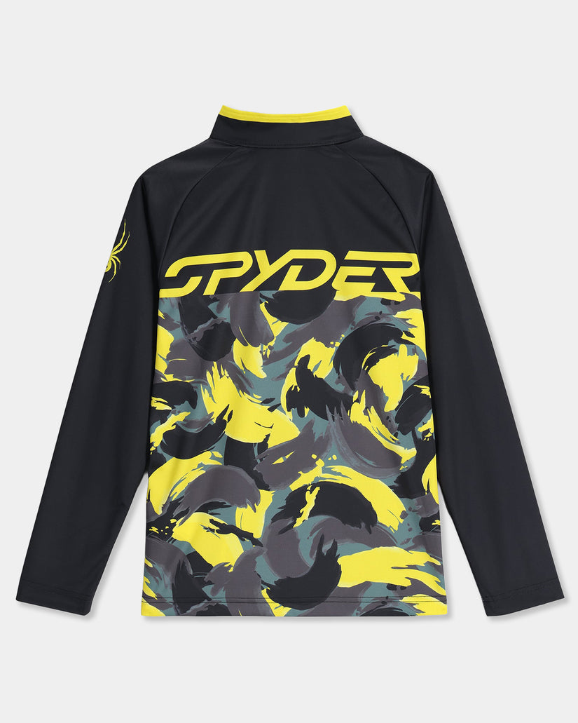 Boys 8-16 Camo Half Zip Jumper