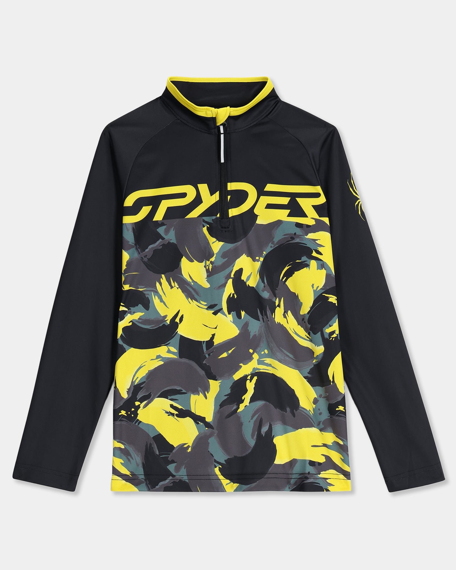 Boys 8-16 Camo Half Zip Jumper