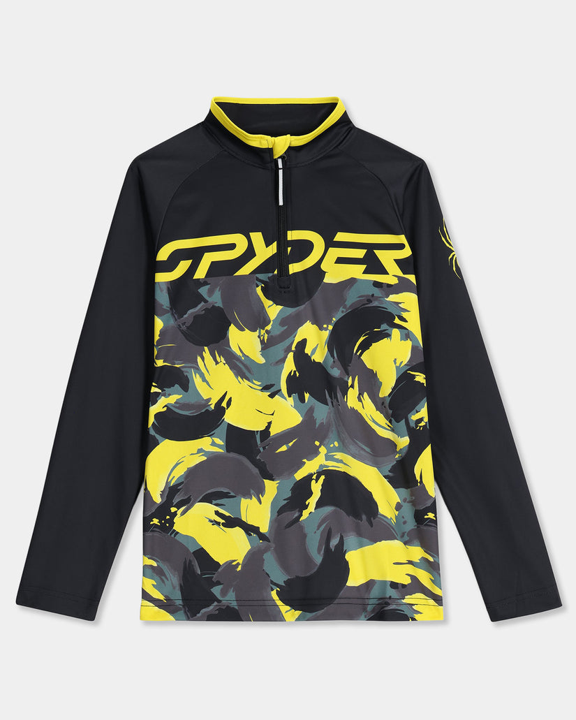 Boys 8-16 Camo Half Zip Jumper