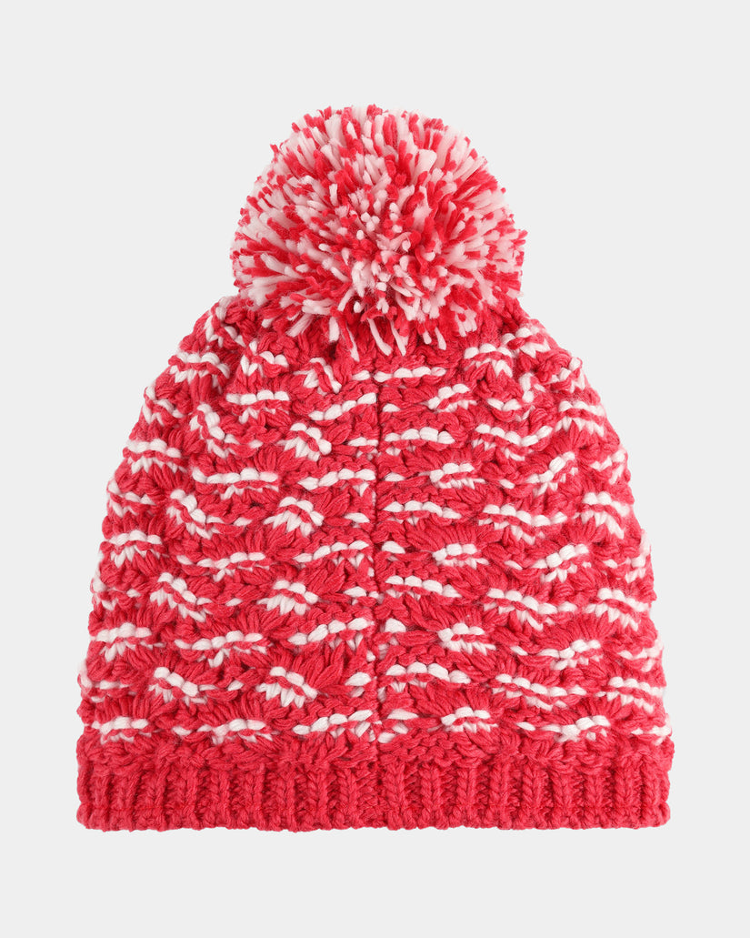 Womens Brrr Berry Pom Beanie