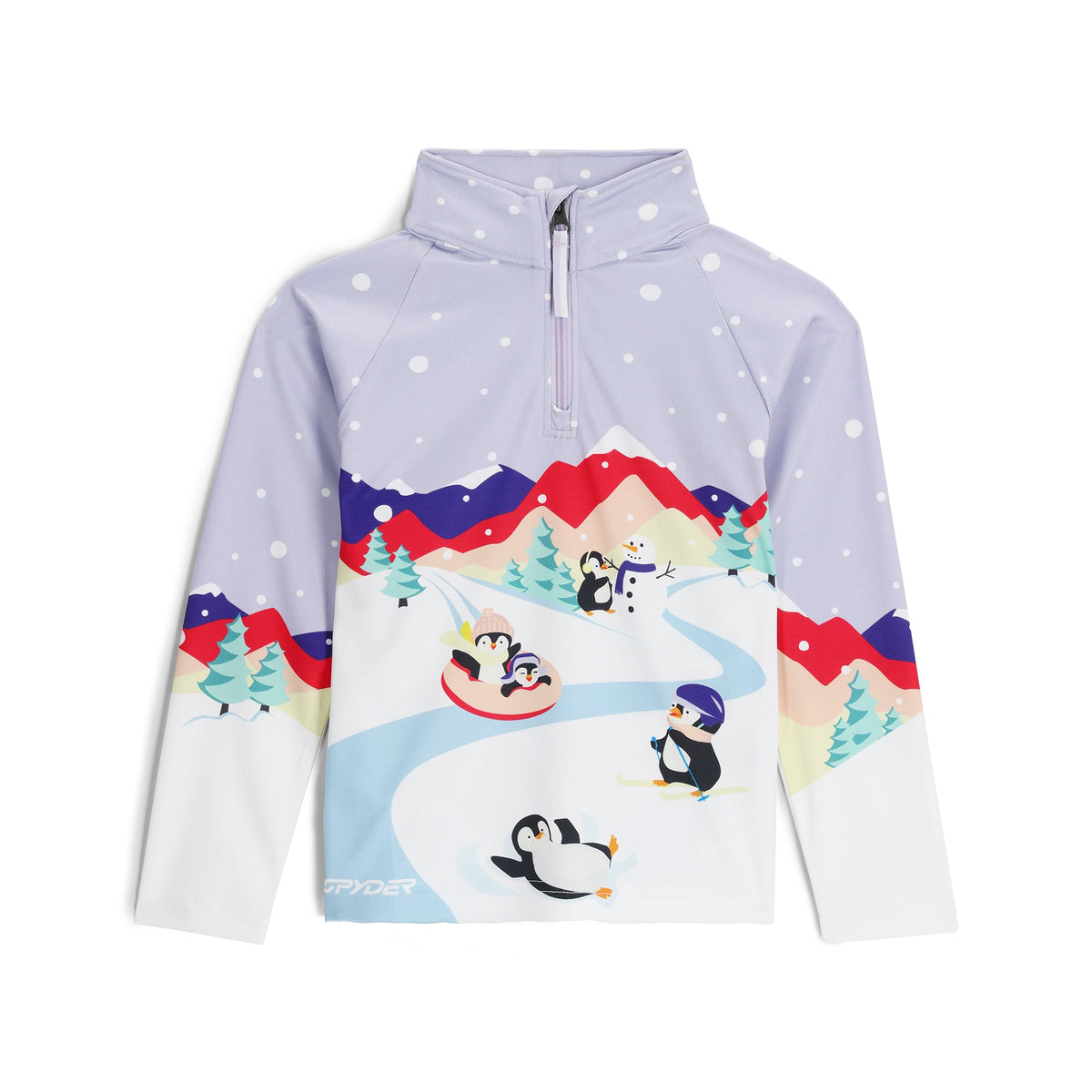 Girls 2-7 Reflect Half Zip Jumper