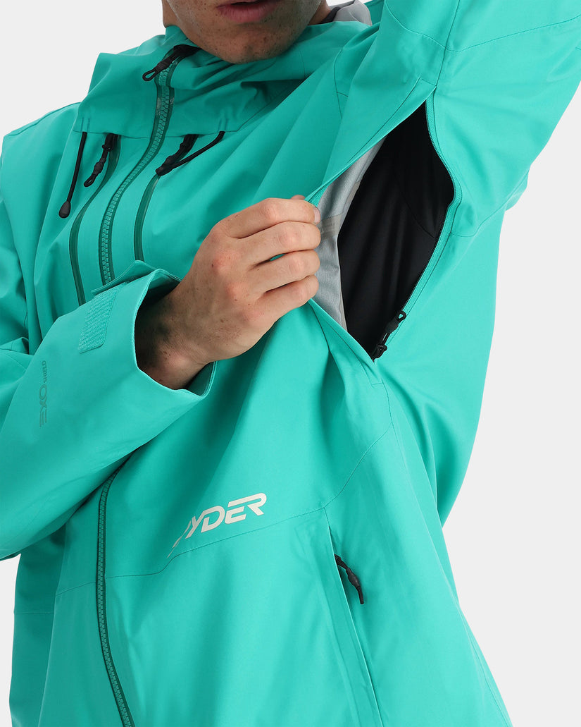 Mens Jagged Shell Snow Jacket