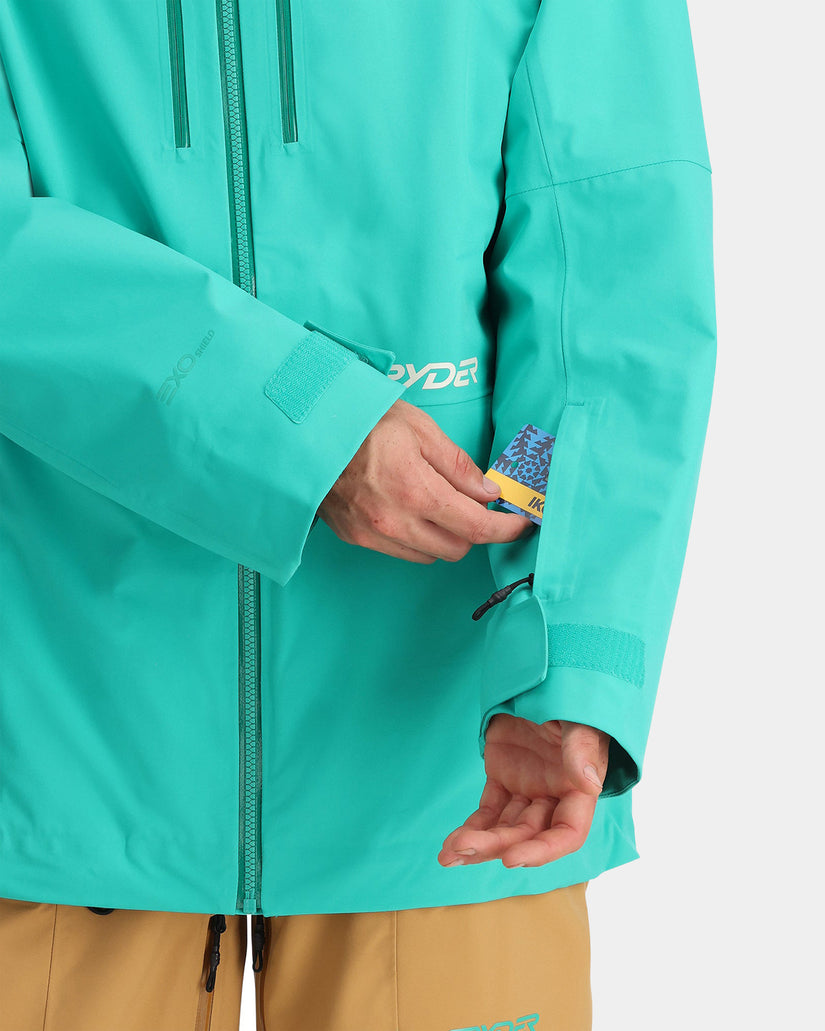 Mens Jagged Shell Snow Jacket