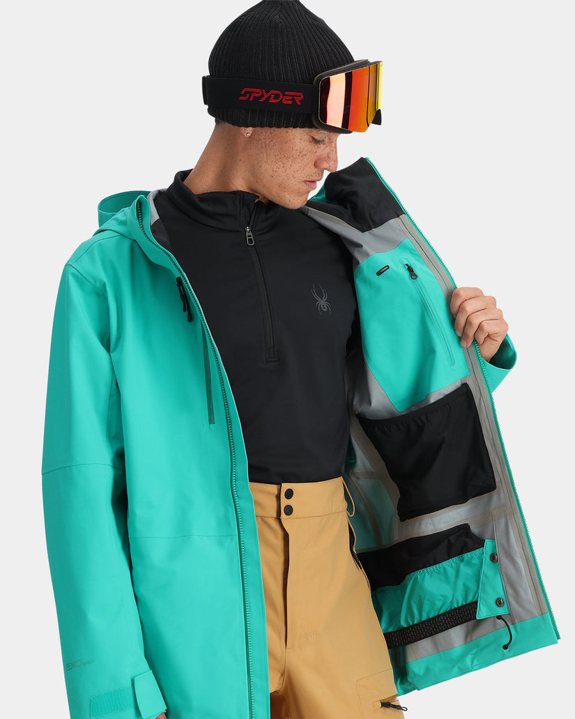 Mens Jagged Shell Snow Jacket