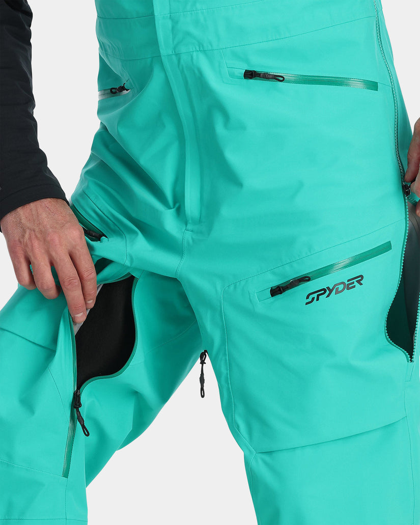 Mens Sanction Bib Shell Snow Pants