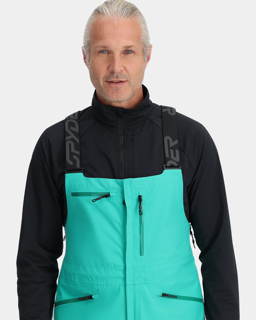 Mens Sanction Bib Shell Snow Pants