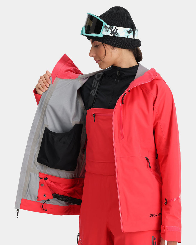 Womens Solitare Shell Snow Jacket