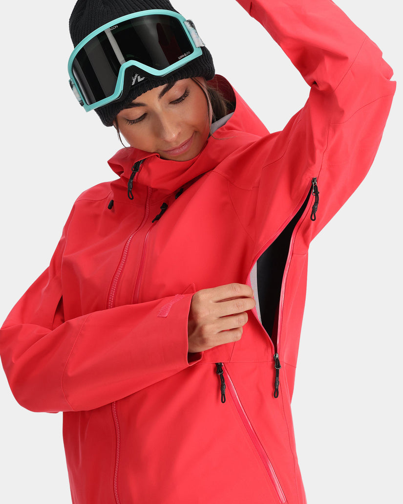 Womens Solitare Shell Snow Jacket