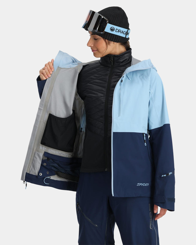 Womens Solitare Shell Snow Jacket