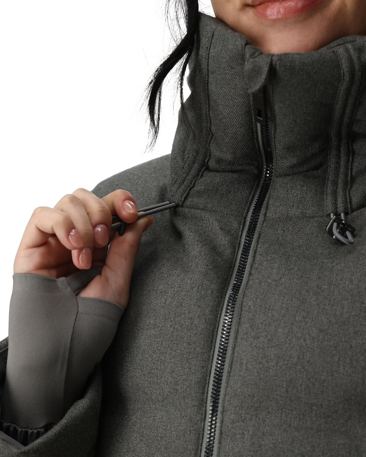 Womens Galline Melange Down Jacket