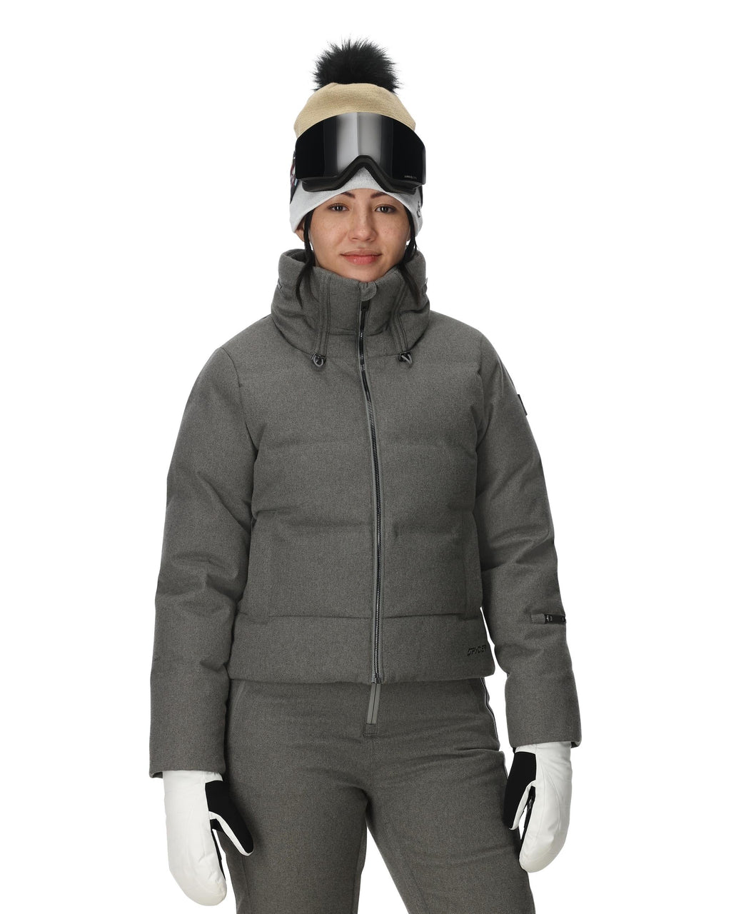 Womens Galline Melange Down Jacket