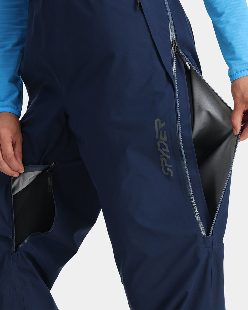 Womens Solitaire Bib Shell Snow Pants