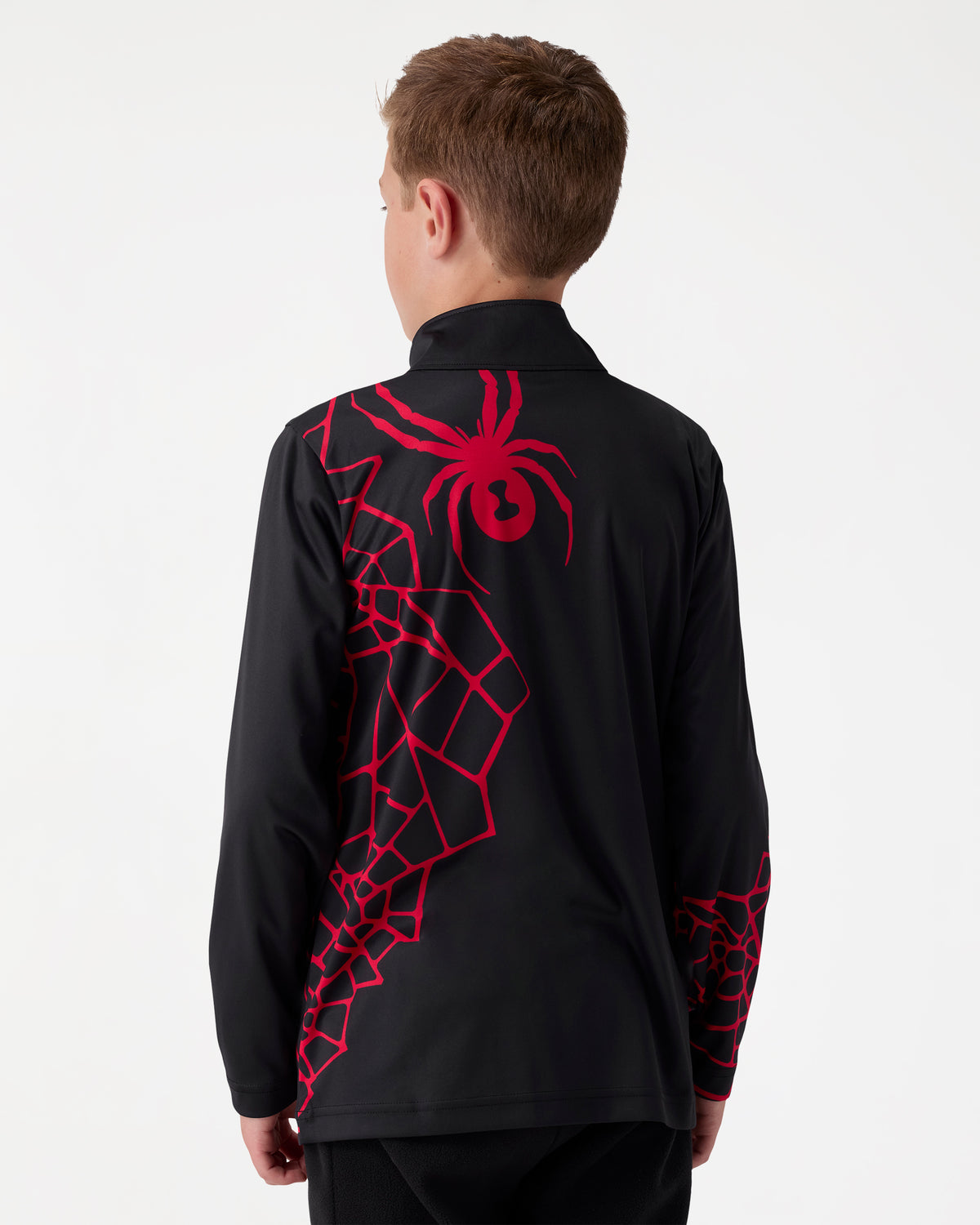 Big Boys Jacobs Half-Zip Long Sleeve Top