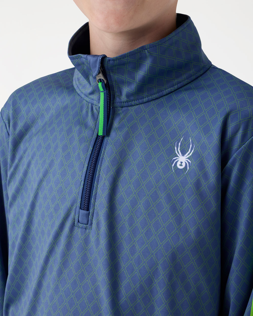 Big Boys Jacobs Half-Zip Long Sleeve Top