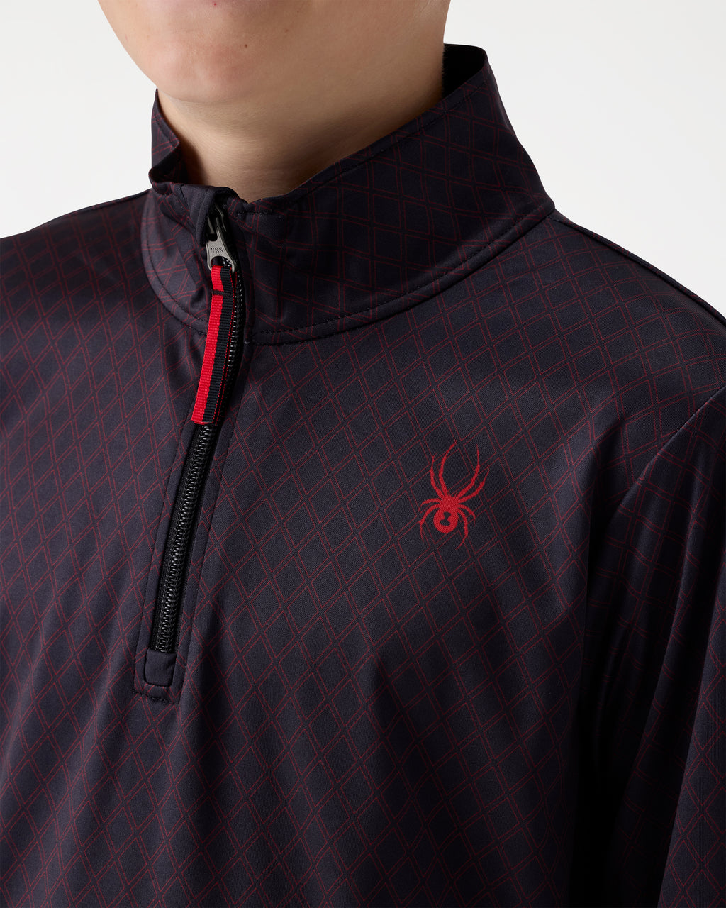 Big Boys Jacobs Half-Zip Long Sleeve Top