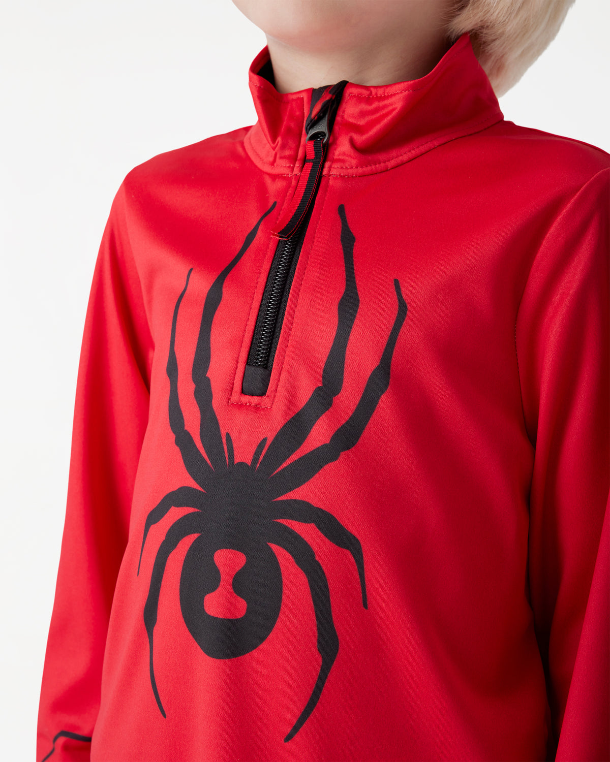 Little Boys Challenge  Half-Zip Long Sleeve Tops