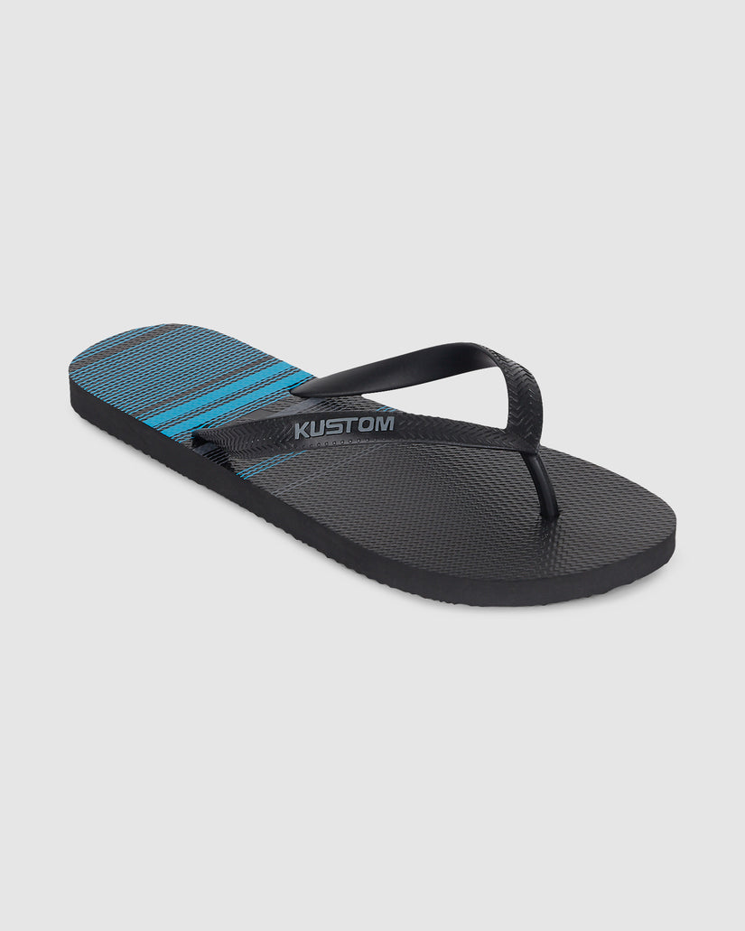 MENS BLEND BASE STRIPES THONGS