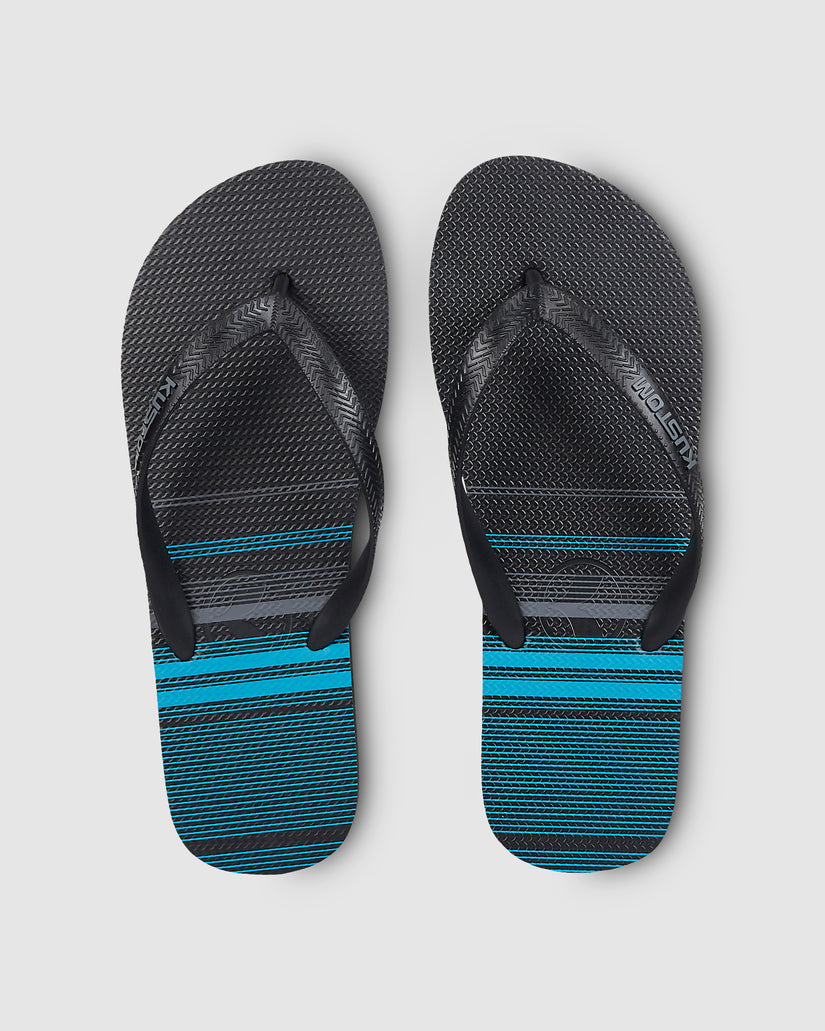 MENS BLEND BASE STRIPES THONGS
