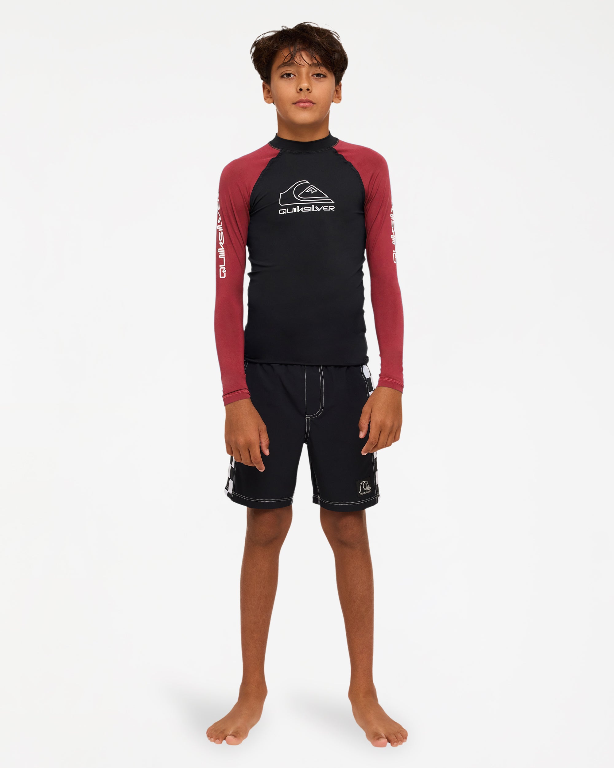 Boys 8-16 On Tour Long Sleeve Rash Vest
