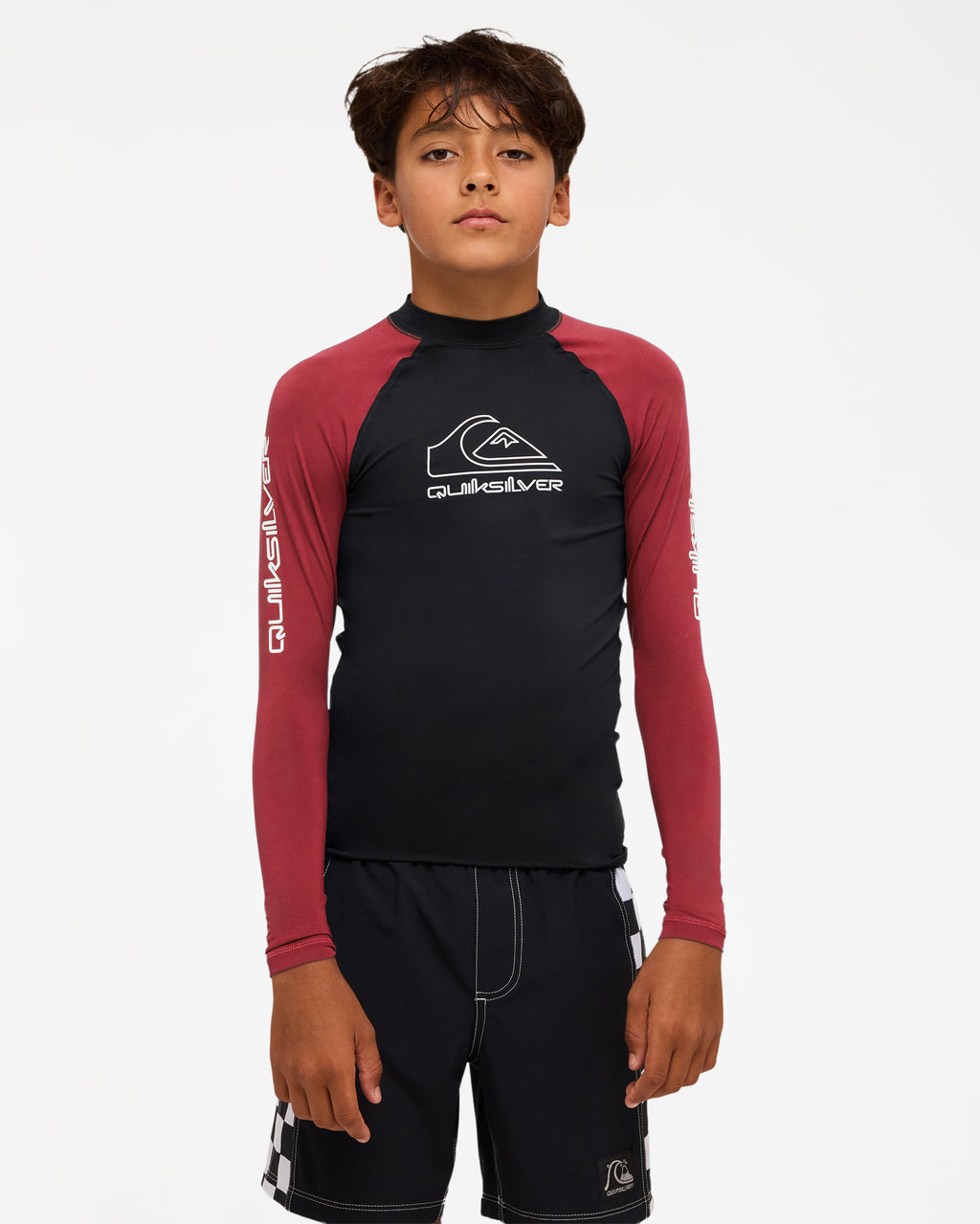 Boys 8-16 On Tour Long Sleeve Rash Vest