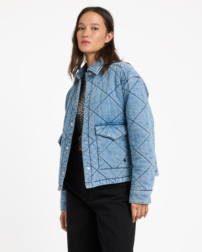 Good Quality Ramp Jacket Buy Womens Qc Ramps Quilted Jacket by Volcom | Surf Dive 'n Ski