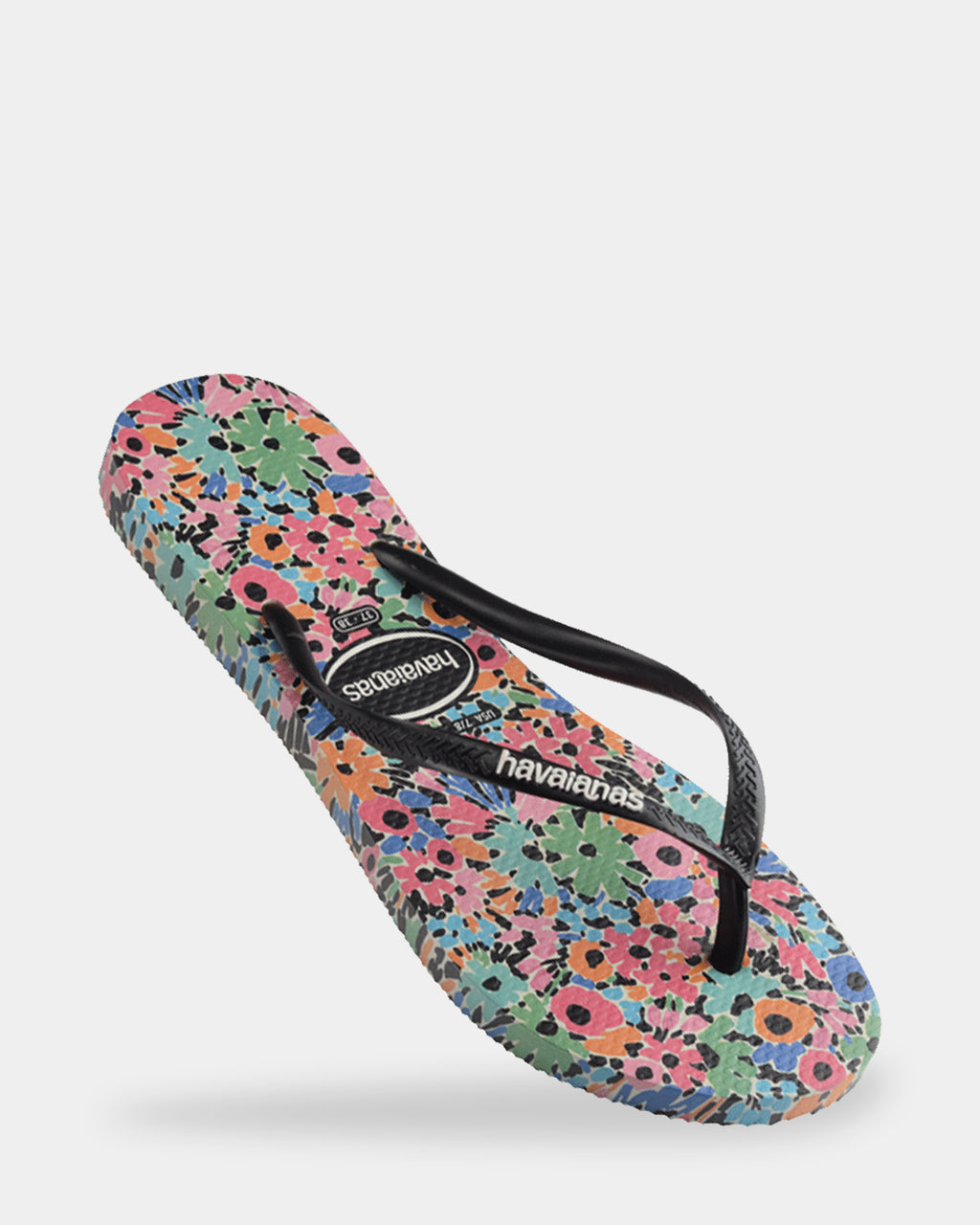 SLIM FLORAL ROMANTIC THONGS