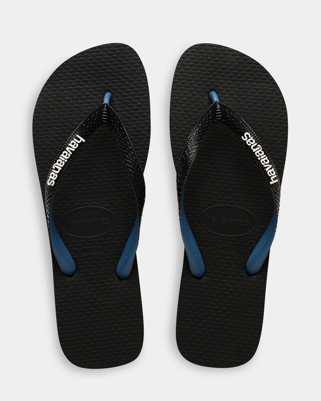 RUBBER LOGO BLACK BLUE