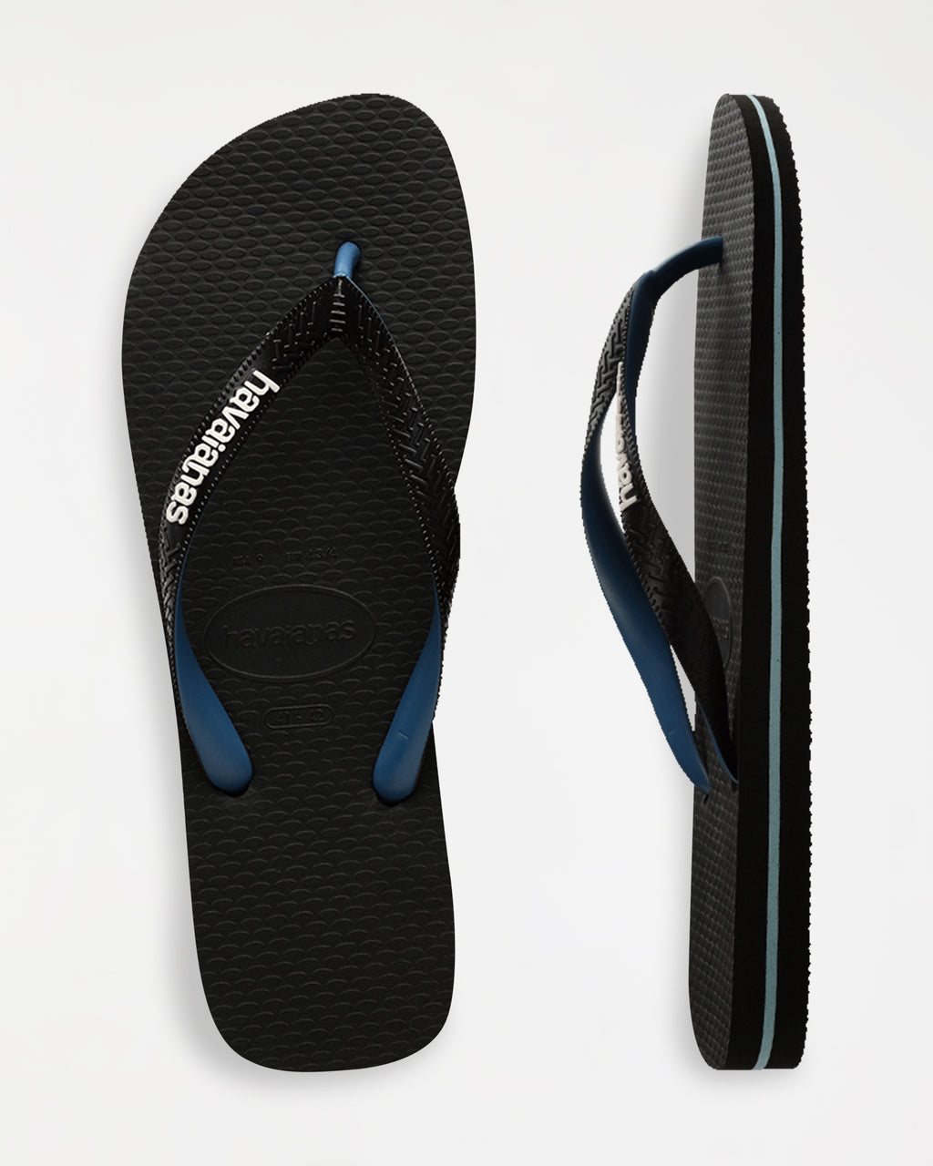 RUBBER LOGO BLACK BLUE