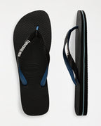 RUBBER LOGO BLACK BLUE