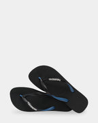 RUBBER LOGO BLACK BLUE