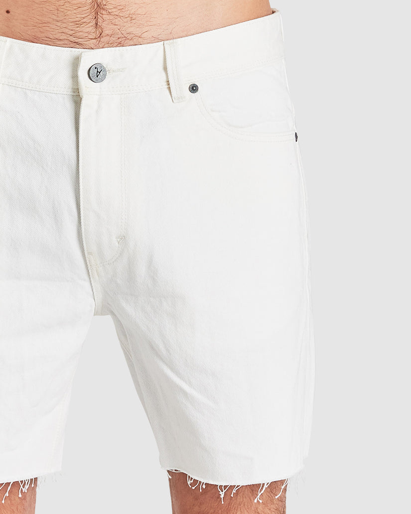 Mens A Cropped Slim Malt Shake Shorts